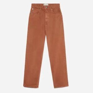 EVERLANE The Way-High Waisted Jean In Archroma Rich Earth sz 30 Women's